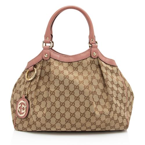 Gucci GG Canvas Sukey Medium Tote