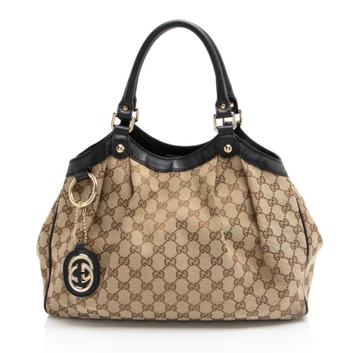 Gucci GG Canvas Sukey Medium Tote