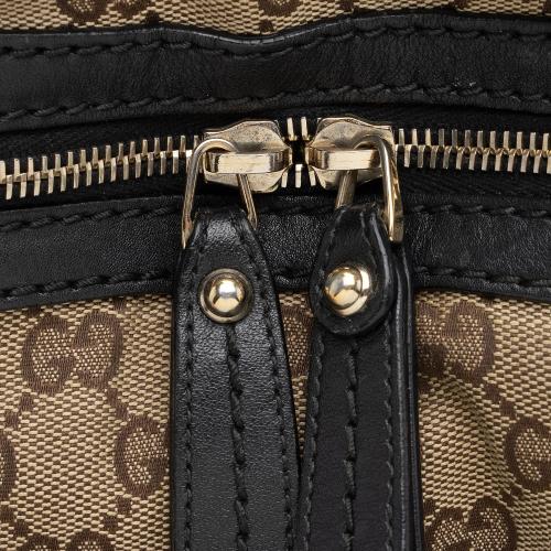 Gucci GG Canvas Sukey Satchel