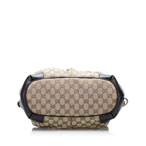 Gucci GG Canvas Sukey Satchel