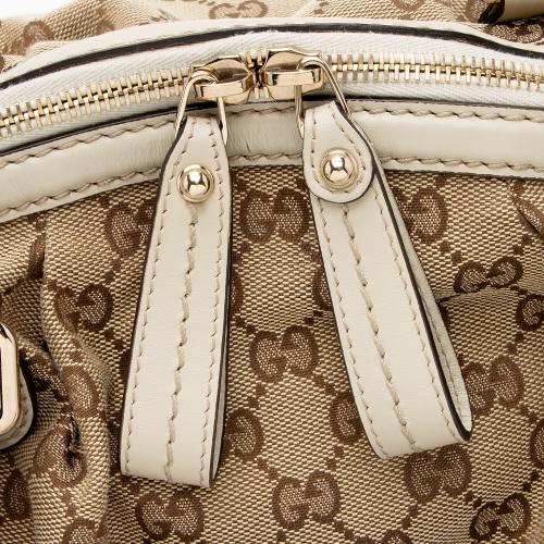 Gucci GG Canvas Sukey Satchel