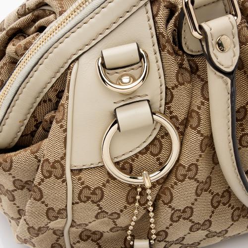 Gucci GG Canvas Sukey Satchel