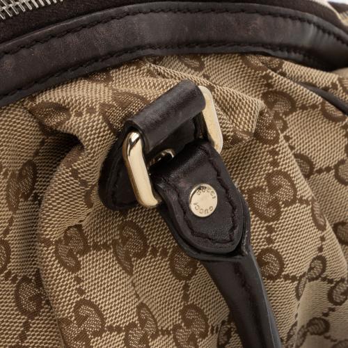 Gucci GG Canvas Sukey Satchel