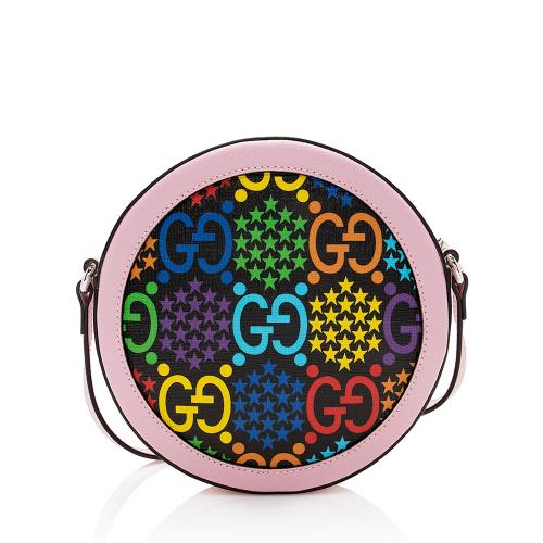 Gucci GG Supreme Psychedelic Round Shoulder Bag