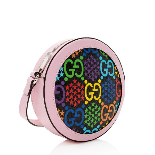 Gucci GG Supreme Psychedelic Round Shoulder Bag