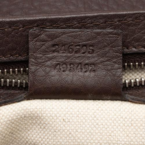 Gucci GG Canvas Techno Horsebit Top Handle