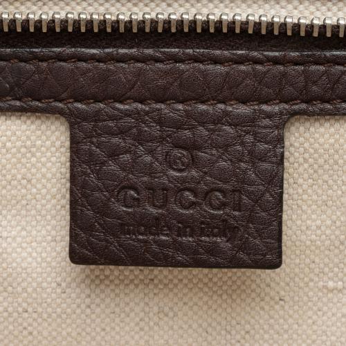 Gucci GG Canvas Techno Horsebit Top Handle