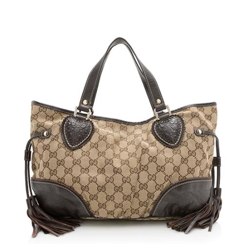 Gucci GG Canvas Tribeca Small Tote