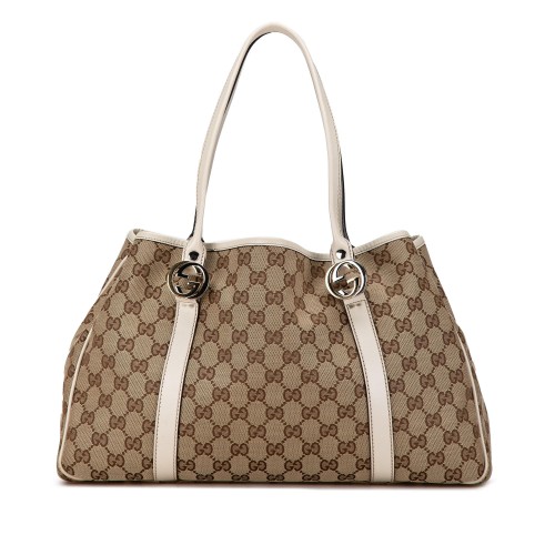 Gucci GG Canvas Twins Tote