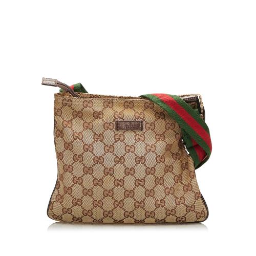 Gucci GG Canvas Web Crossbody