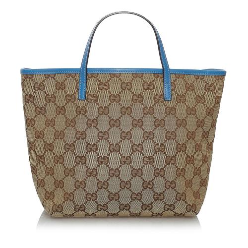 Gucci GG Canvas Zoo Tote Bag