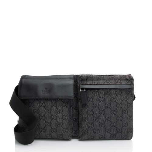 Gucci GG Denim Belt Bag