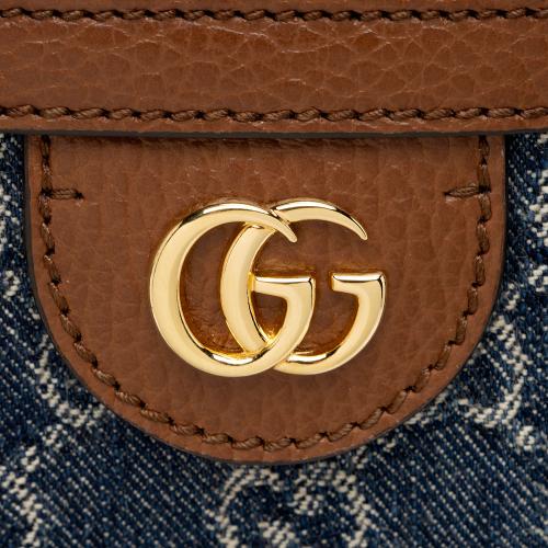 Gucci GG Denim Ophidia Medium Tote