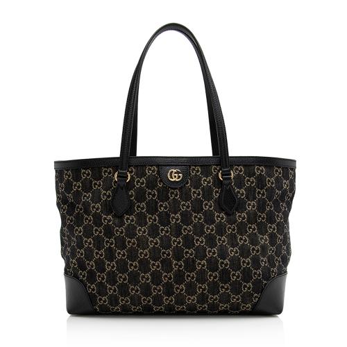 Gucci GG Denim Ophidia Tote