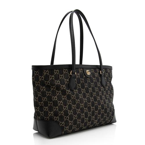 Gucci GG Denim Ophidia Tote