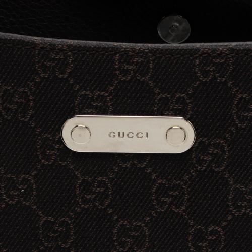 Gucci GG Denim Shoulder Bag