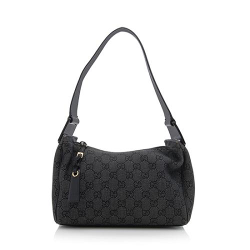 Gucci GG Denim Small Hobo