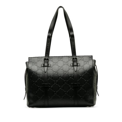 Gucci embossed bag on sale