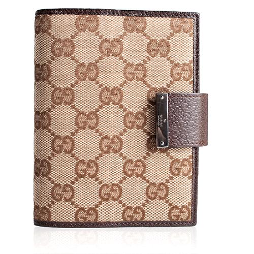 Gucci GG Fabric Small Ring Agenda Cover