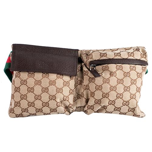 Gucci GG Fabric Waist Belt Messenger