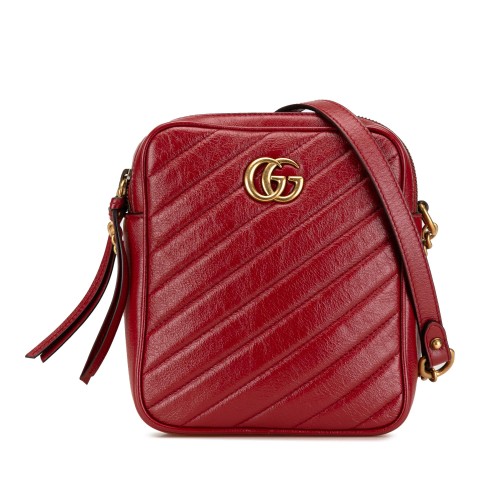 Gucci GG Marmont Double Zip Camera Bag