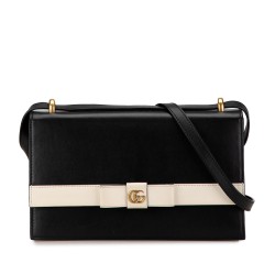 Gucci GG Marmont Leather Ribbon Crossbody