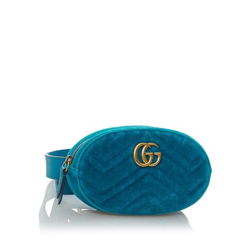 Gucci GG Marmont Velvet Belt Bag