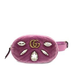 Gucci GG Marmont Velvet Belt Bag