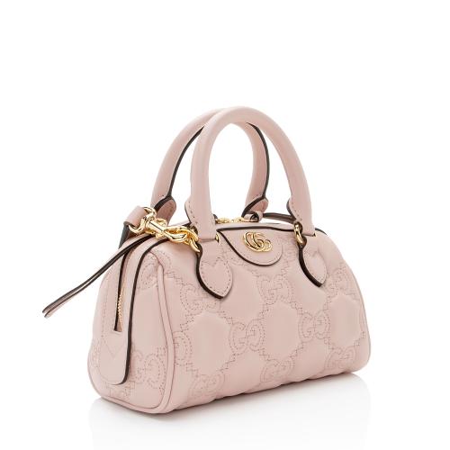 Gucci Jumbo GG Matelasse Mini Bowling Bag