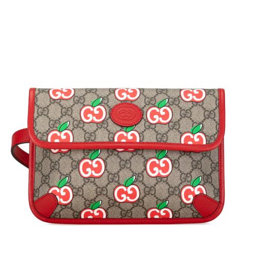 Gucci GG Supreme Apple Belt Bag