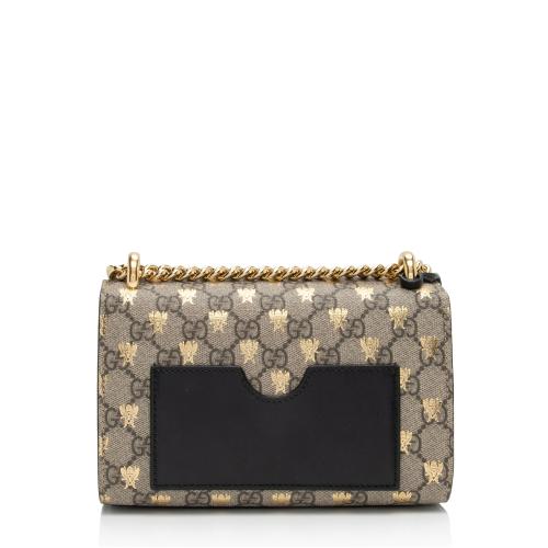 Gucci GG Supreme Bee Padlock Small Shoulder Bag