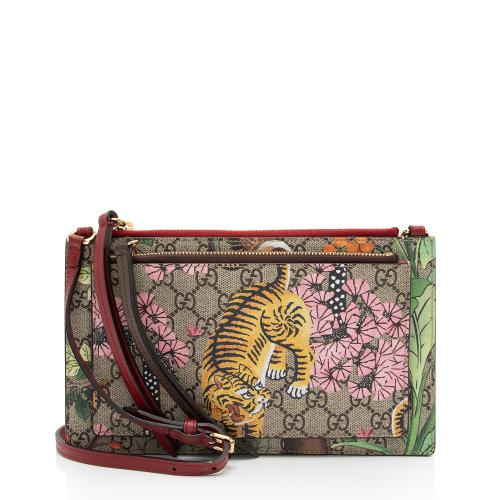 Gucci GG Supreme Bengal Tiger Pouch Crossbody