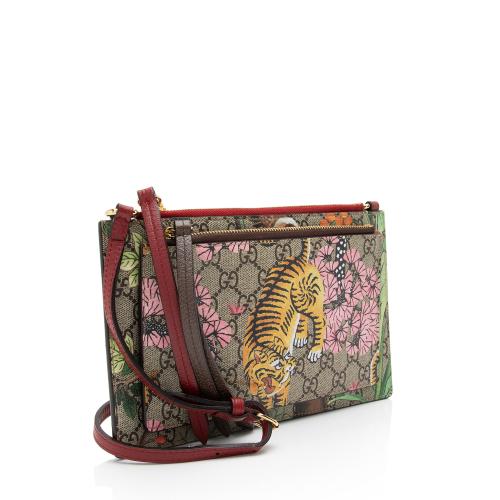 Gucci GG Supreme Bengal Tiger Pouch Crossbody