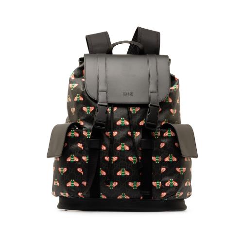 Gucci GG Supreme Bestiary Bee Backpack