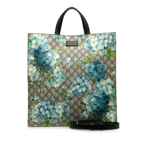 Gucci GG Supreme Blooms Convertible Soft Tote