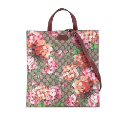 Gucci GG Supreme Blooms Convertible Soft Tote