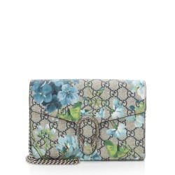 Gucci GG Supreme Blooms Dionysus Chain Wallet