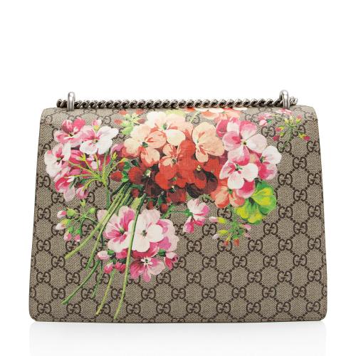 Gucci GG Supreme Blooms Dionysus Medium Shoulder Bag