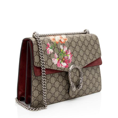 Gucci GG Supreme Blooms Dionysus Medium Shoulder Bag