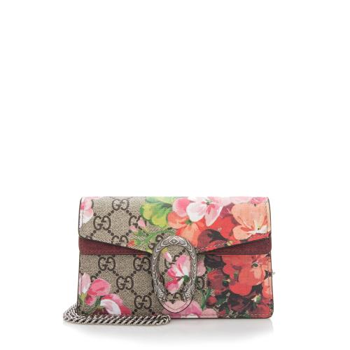 Gucci GG Supreme Blooms Dionysus Super Mini Bag