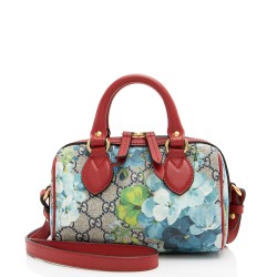 Gucci GG Supreme Blooms Mini Boston Bag