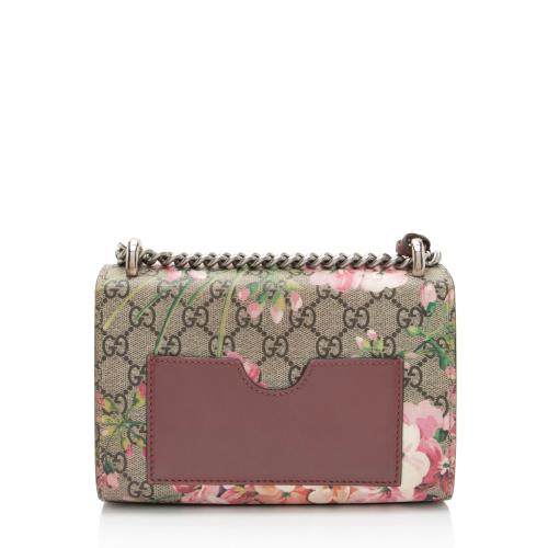 Gucci GG Supreme Blooms Padlock Small Shoulder Bag