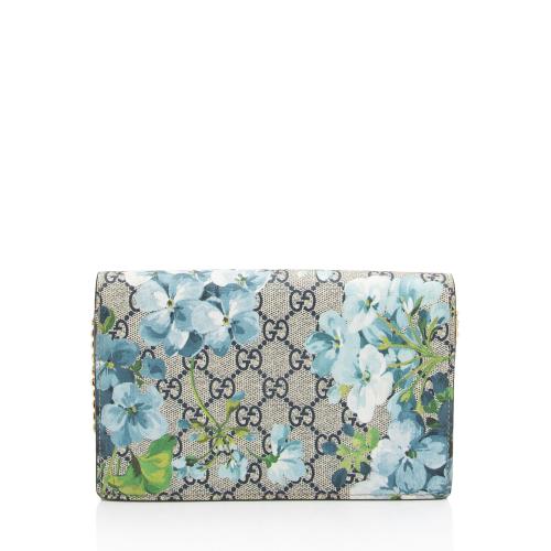 Gucci GG Supreme Blooms Wallet on Chain