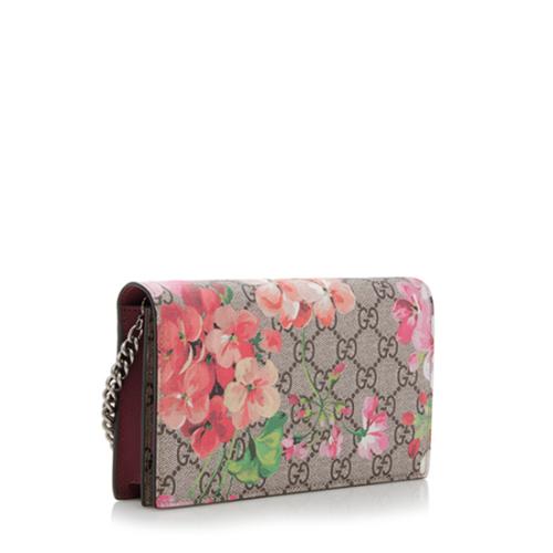 Gucci GG Supreme Blooms Wallet on Chain Bag Gucci Handbags Bag Borrow or Steal