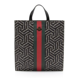 Gucci GG Supreme Caleido Web Soft Tote