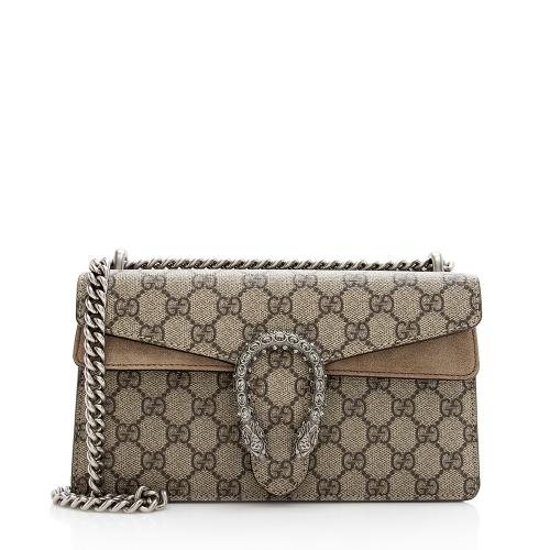 Gucci GG Supreme Crystal Dionysus Small Shoulder Bag