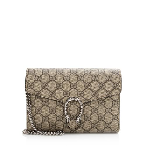 Gucci GG Supreme Dionysus Chain Wallet