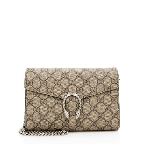 Gucci GG Supreme Dionysus Chain Wallet