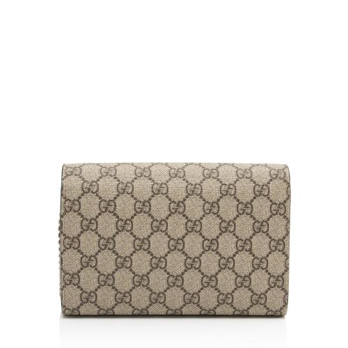 Gucci GG Supreme Dionysus Chain Wallet