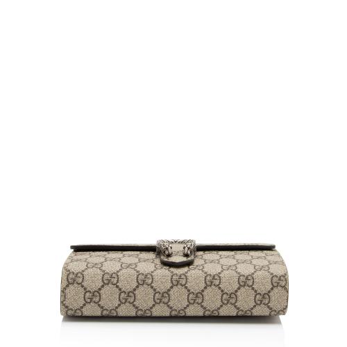 Gucci GG Supreme Dionysus Chain Wallet